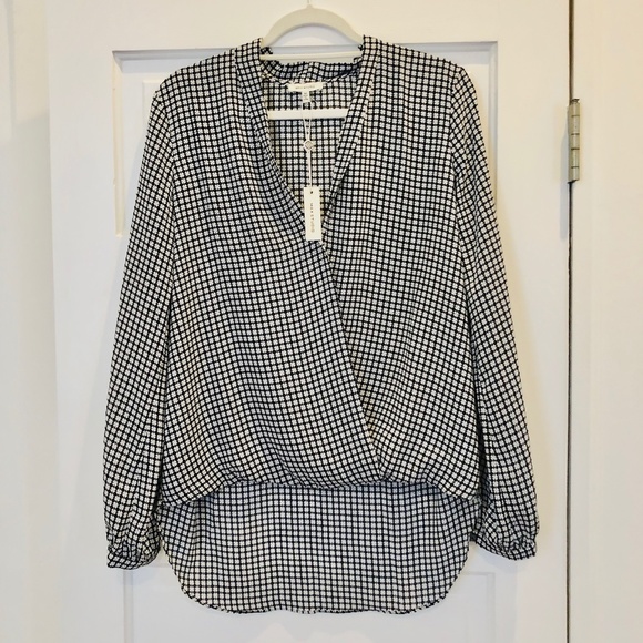 Max Studio Tops - NWT Max Studio Long Sleeve Wrap Top
